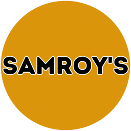 Samroy's Fish Bar logo.